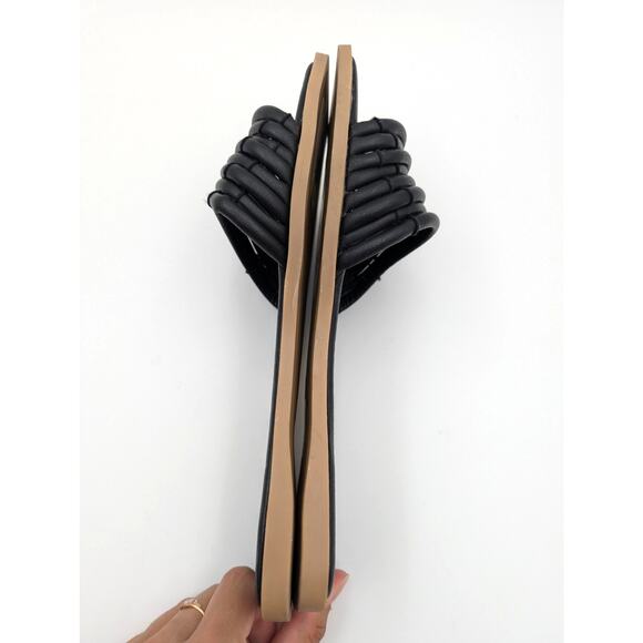 Dolce Vita Nyx Slip-On Slide Sandals Open Toe Women's Black Size US10 EU41 - Picture 7 of 11